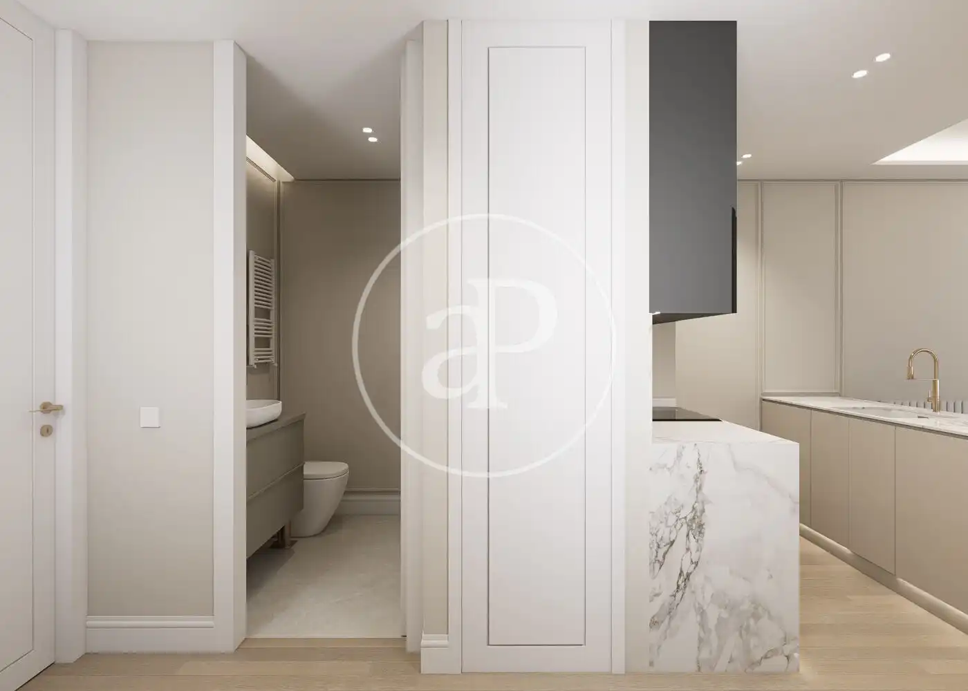Baño de Piso en venta en Madrid con Aire acondicionado, Calefacción y Amueblado