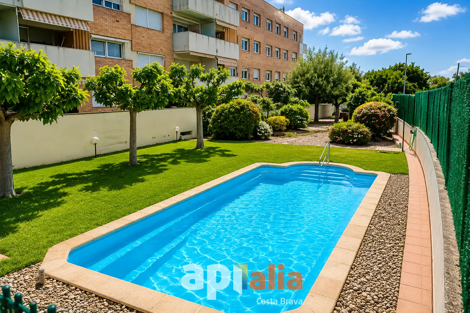 Piscina de Piso en venta en Calonge i Sant Antoni con Calefacción y Jardín privado