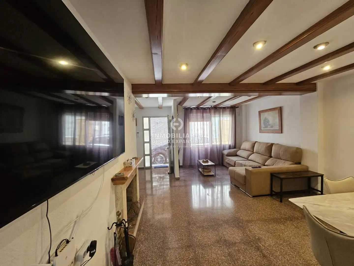 Living room of Houses for sale in Aspe  with Air Conditioner, Terrace and Storage room