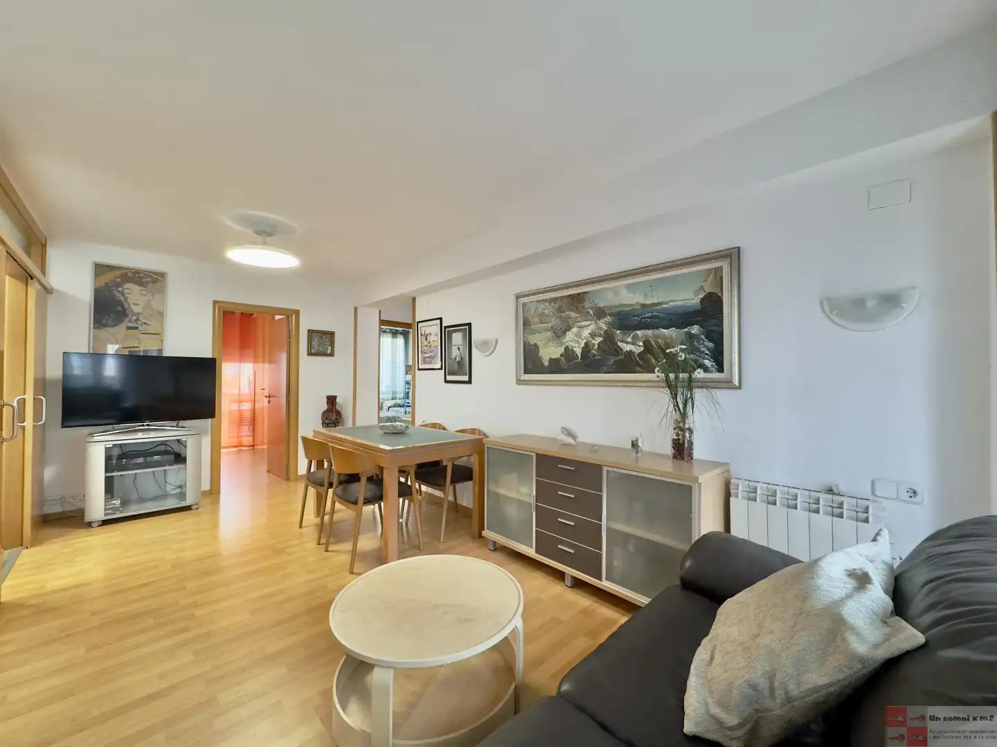 Wohnzimmer von Wohnungen zum Verkauf in Castell d'Aro, Platja d'Aro i s'Agaró mit Klimaanlage, Heizung und Terrasse