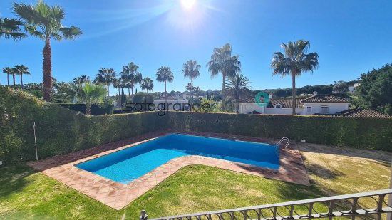 Jardí de Casa o xalet de lloguer en Sotogrande amb Aire condicionat, Calefacció i Jardí privat