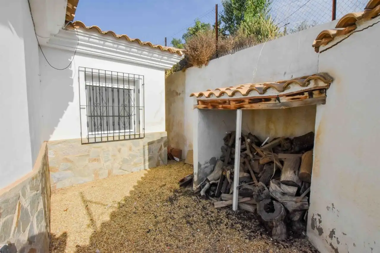 Vista exterior de Casa o chalet en venta en Huércal-Overa con Aire acondicionado, Piscina y Amueblado