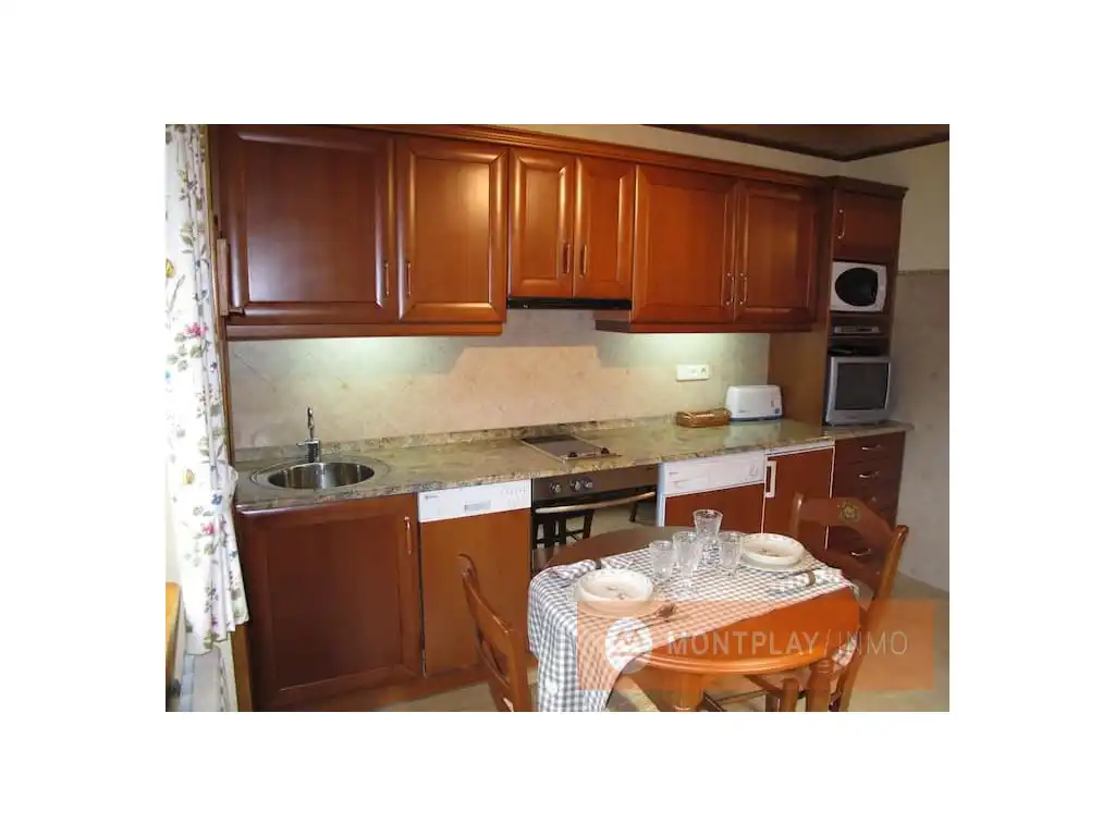Cocina de Apartamento de alquiler en Naut Aran