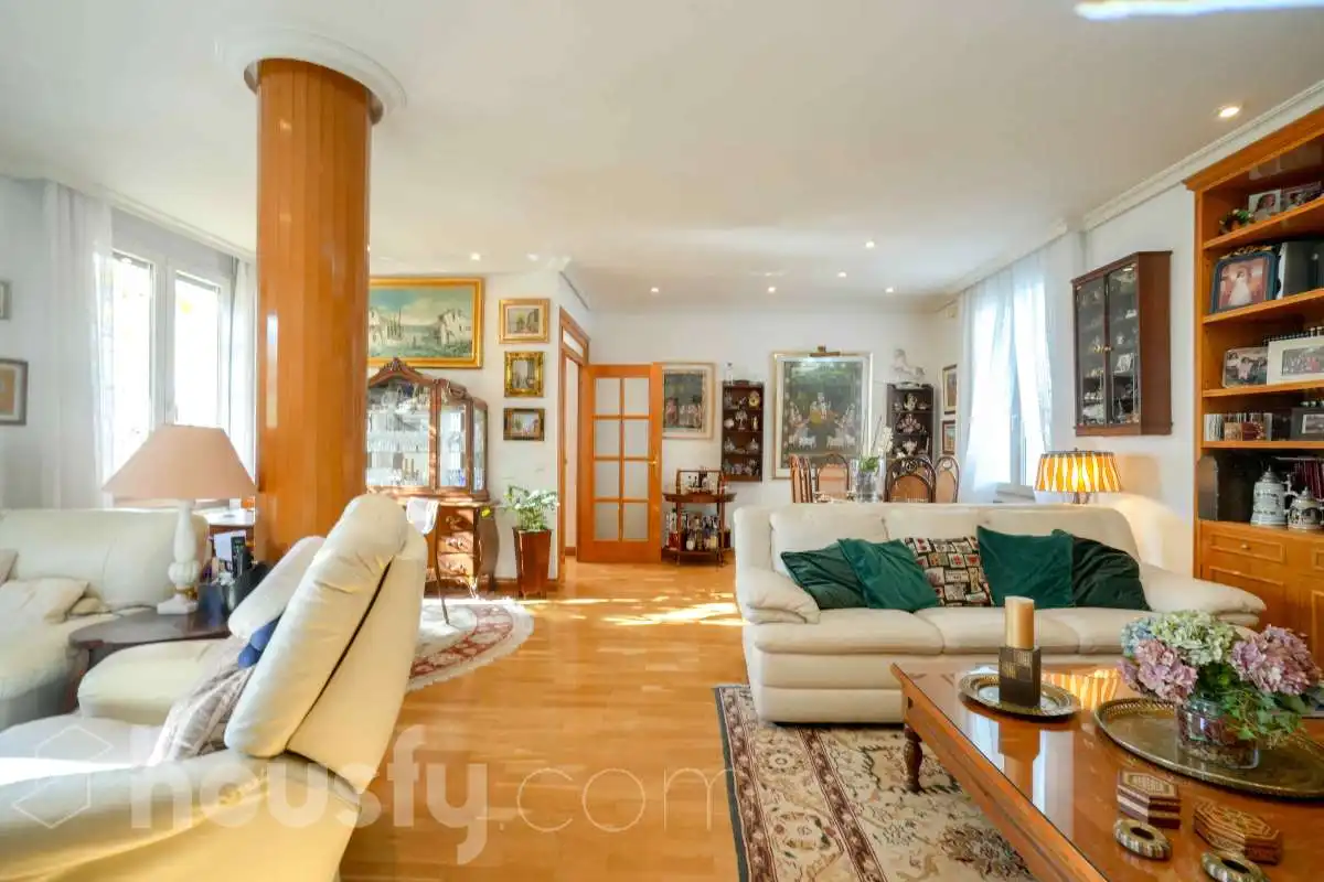 Sala de estar de Ático en venta en Madrid con Aire acondicionado, Calefacción y Parquet