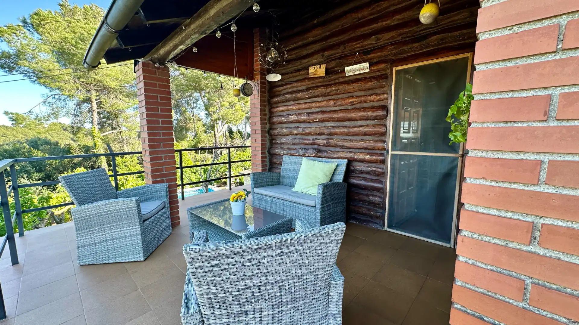 Terraza de Casa o chalet en venta en Rubí con Aire acondicionado, Calefacción y Jardín privado
