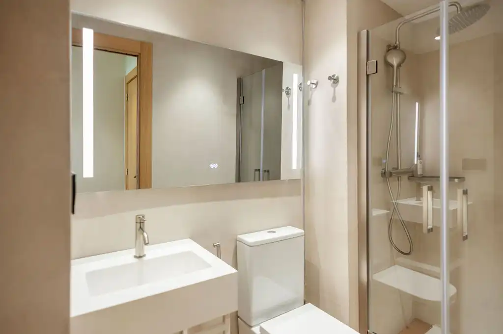 Badezimmer von Maisonette zur Miete in Valencia mit Klimaanlage, Heizung und Terrasse
