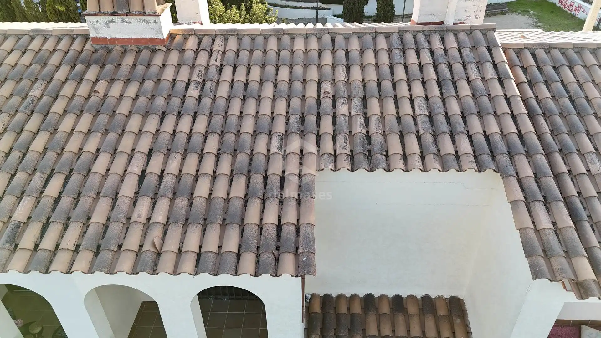 Vista exterior de Casa adosada en venta en Sant Pere de Ribes con Aire acondicionado, Calefacción y Terraza