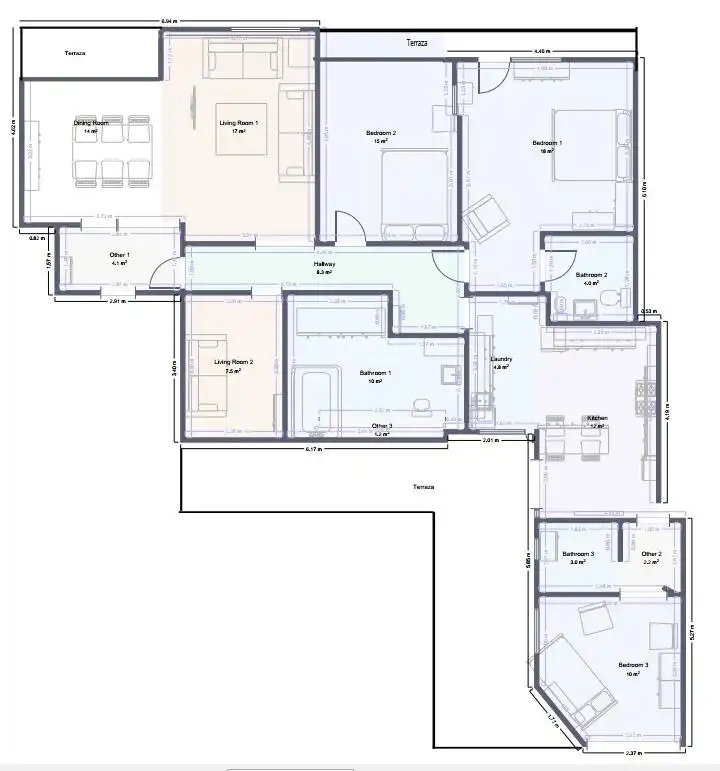 Piso en venta en Ávila con Calefacción, Parquet y Terraza
