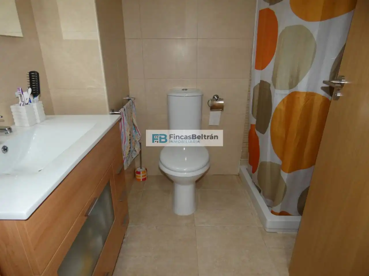 Bany de Apartament en venda en Benicarló amb Aire condicionat, Terrassa i Moblat