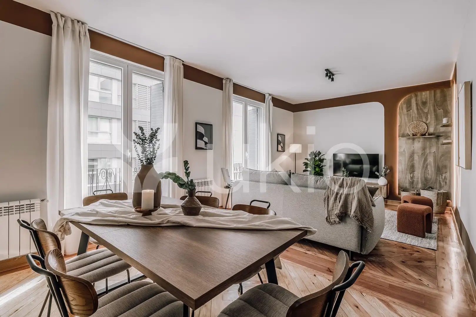 Apartament amb terrassa de lloguer a Calle del General Díaz Porlier
