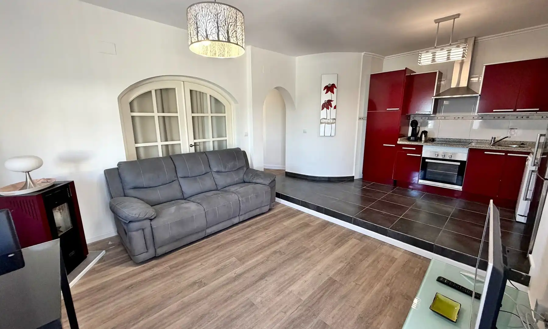 Sala de estar de Casa o chalet en venta en Dénia con Aire acondicionado, Calefacción y Jardín privado