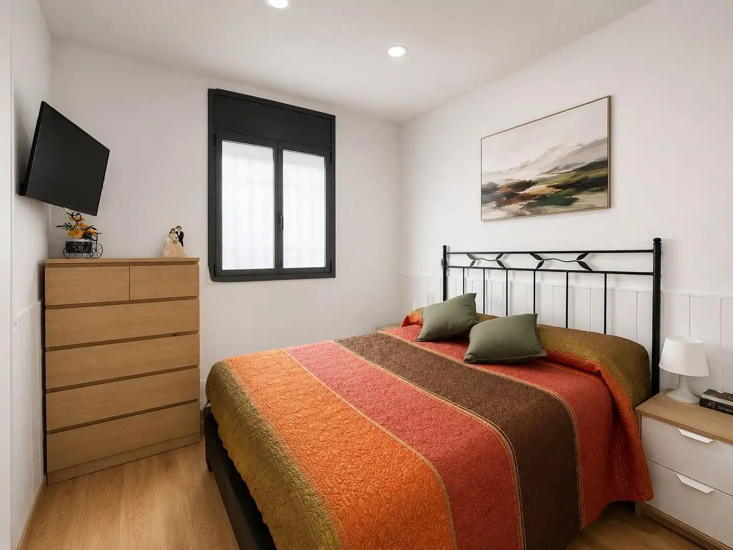 Bedroom of Houses for sale in Sabadell  with Air Conditioner, Terrace and Storage room