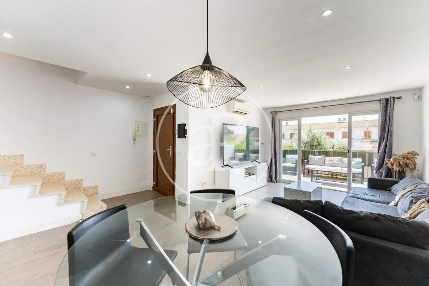 Sala d'estar de Casa o xalet en venda en Calvià amb Aire condicionat, Calefacció i Terrassa