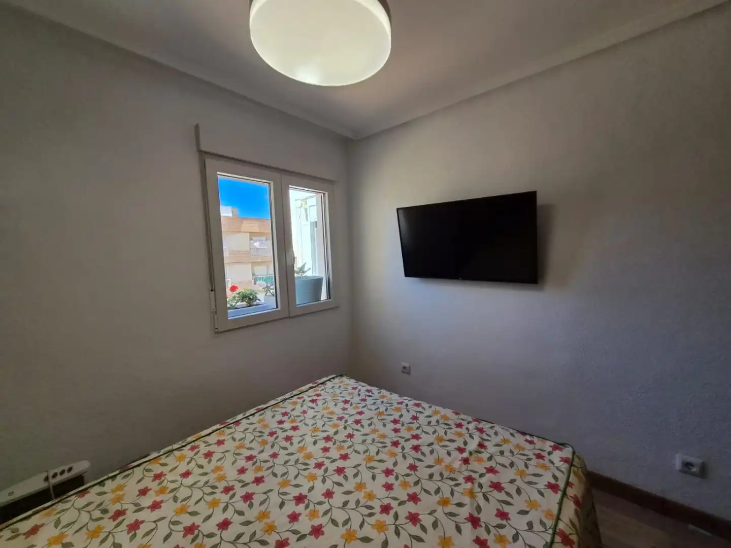 Schlafzimmer von Wohnung zur Miete in Águilas mit Klimaanlage und Balkon