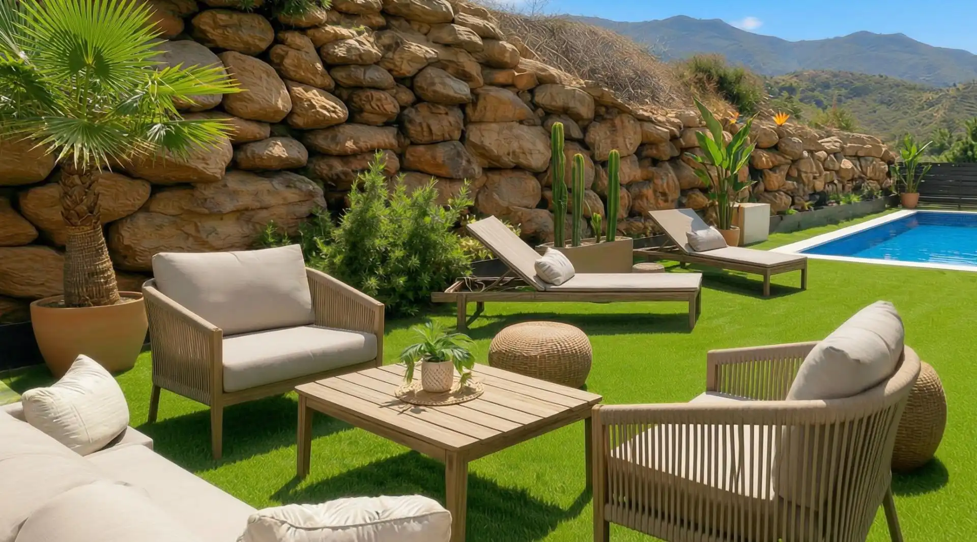 Terraza de Casa o chalet en venta en Vícar con Terraza y Piscina comunitaria