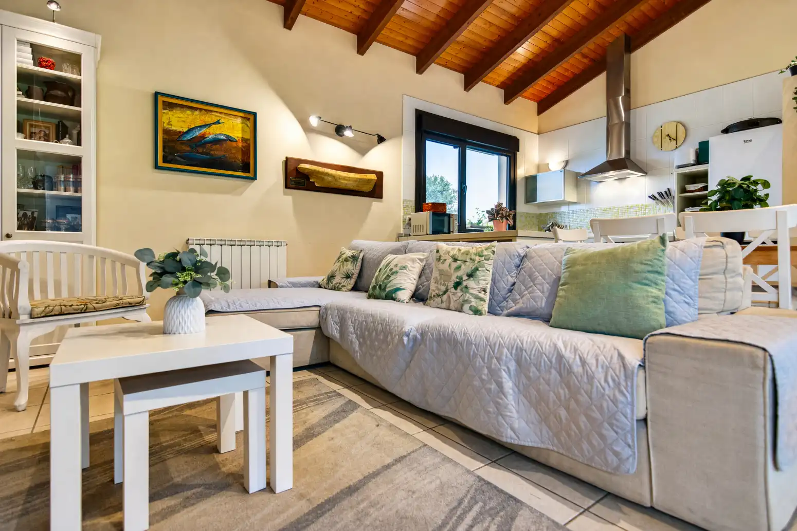 Sala de estar de Casa o chalet en venta en Cudillero, Asturias