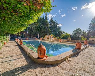 Piscina de Casa o xalet en venda en San Lorenzo de El Escorial amb Calefacció, Jardí privat i Terrassa