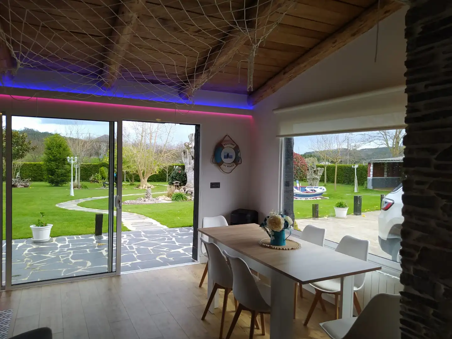 Comedor de Casa adosada en venta en Foz con Calefacción, Jardín privado y Terraza