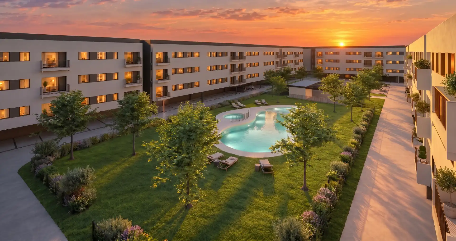 New build Flat with pool for sale in Calle Periodista Leonardo Rodríguez 8P