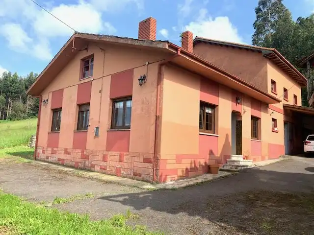 Exterior view of Houses for sale in Carreño  with Heating, Terrace and Storage room