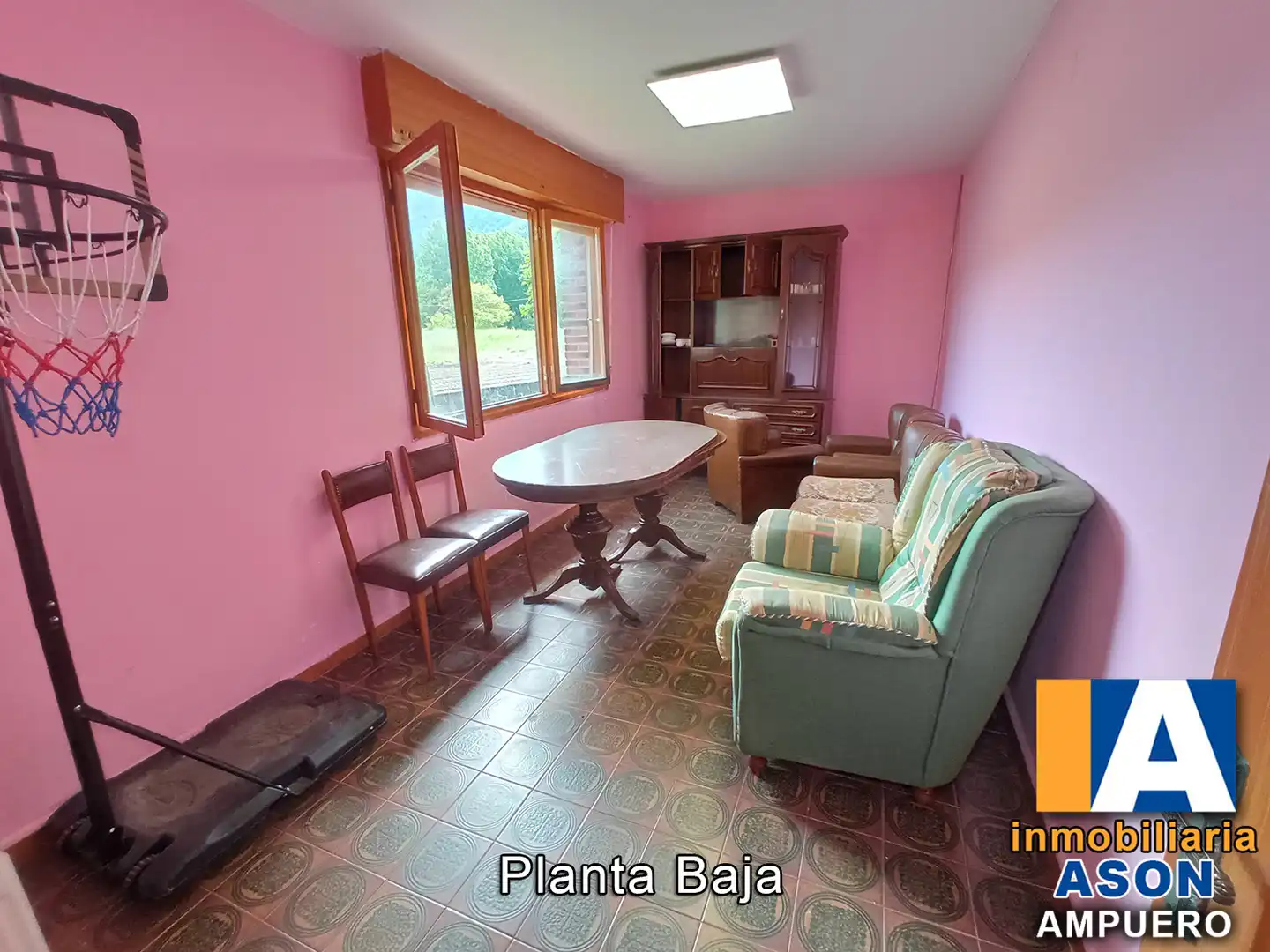 Sala de estar de Casa o chalet en venta en Ampuero con Jardín privado, Parquet y Terraza