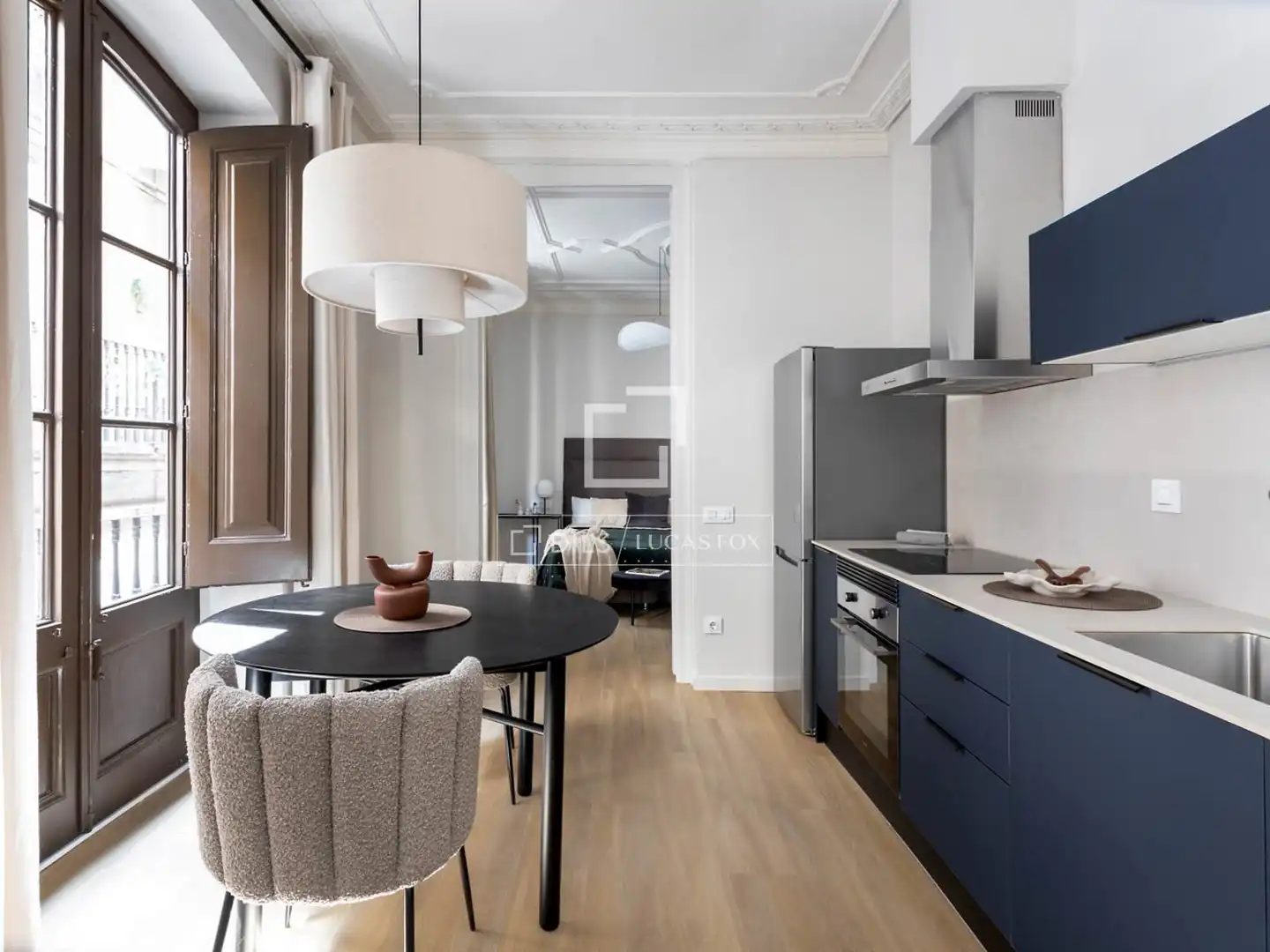 Cocina de Piso en venta en Barcelona con Aire acondicionado, Calefacción y Parquet