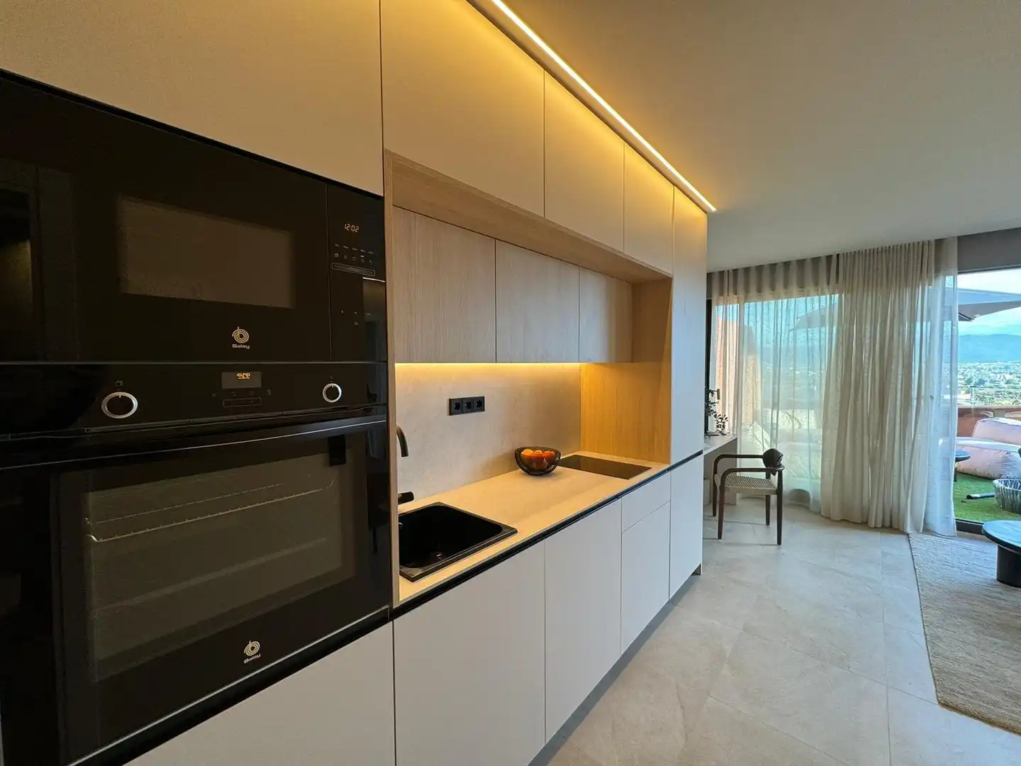Cocina de Ático en venta en Murcia con Aire acondicionado, Terraza y Amueblado