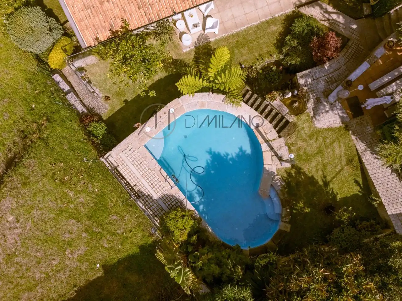 Piscina de Casa o chalet en venta en Nigrán con Calefacción, Jardín privado y Parquet
