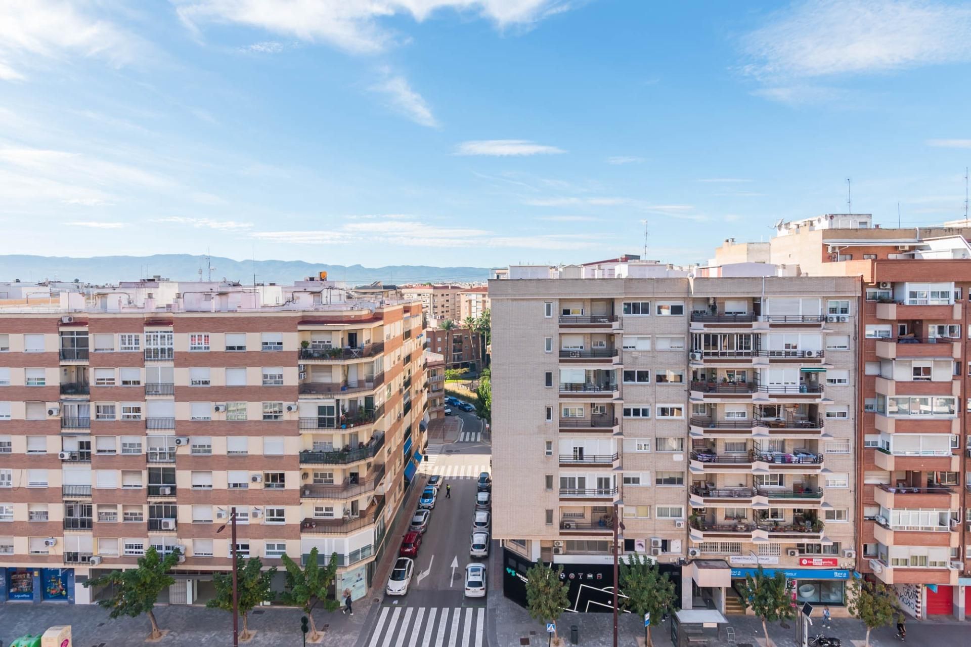 Vista exterior de Piso en venta en  Murcia Capital con Aire acondicionado, Amueblado y Balcón