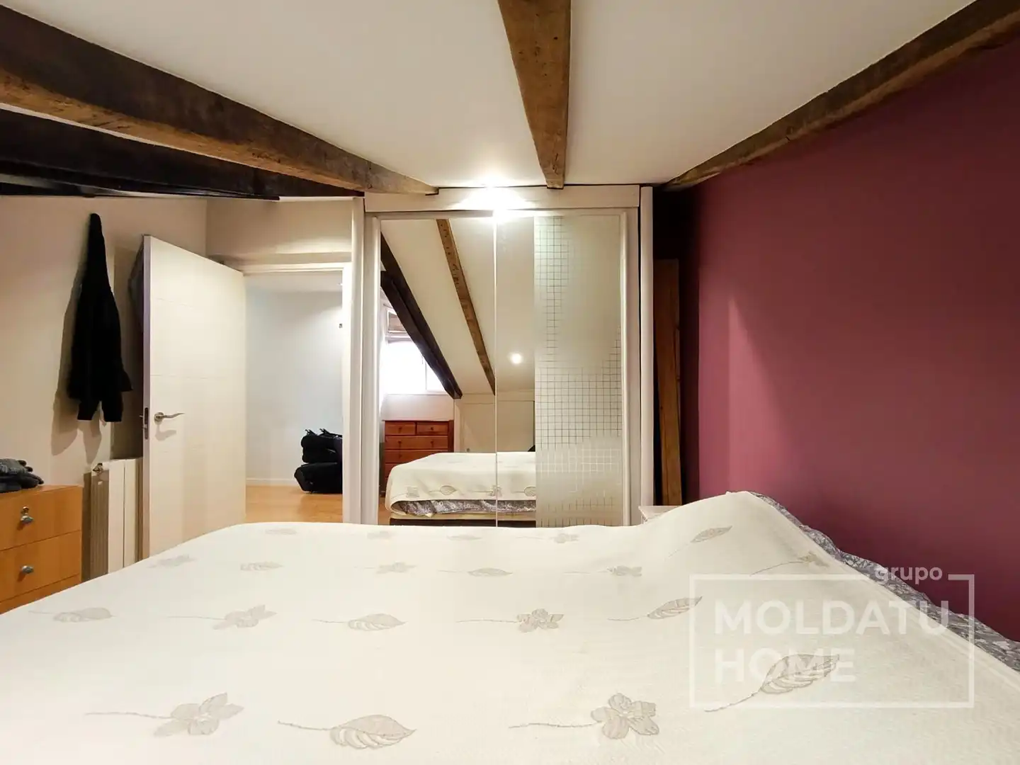 Bedroom of Flat for sale in Irun   with Heating and Furnished