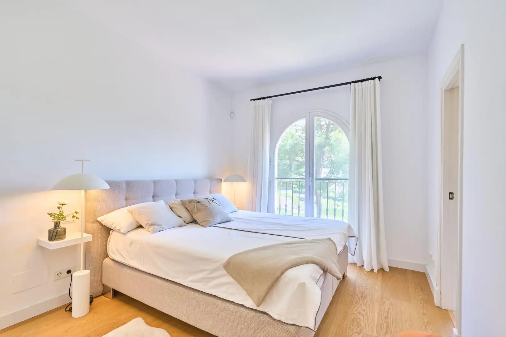 Dormitori de Casa o xalet en venda en  Palma de Mallorca amb Aire condicionat, Jardí privat i Parquet