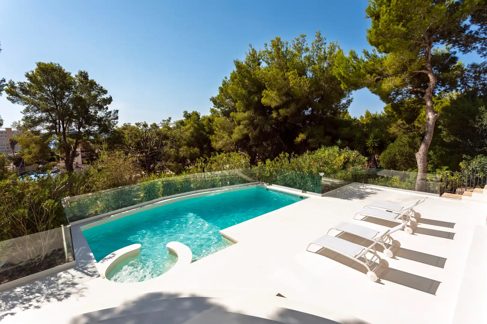 Piscina de Casa o chalet en venta en Calvià con Aire acondicionado, Calefacción y Jardín privado