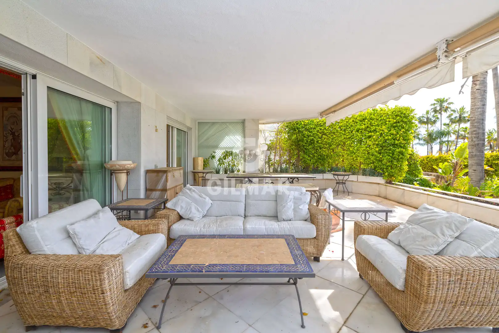 Terraza de Apartamento en venta en Marbella con Calefacción, Jardín privado y Trastero