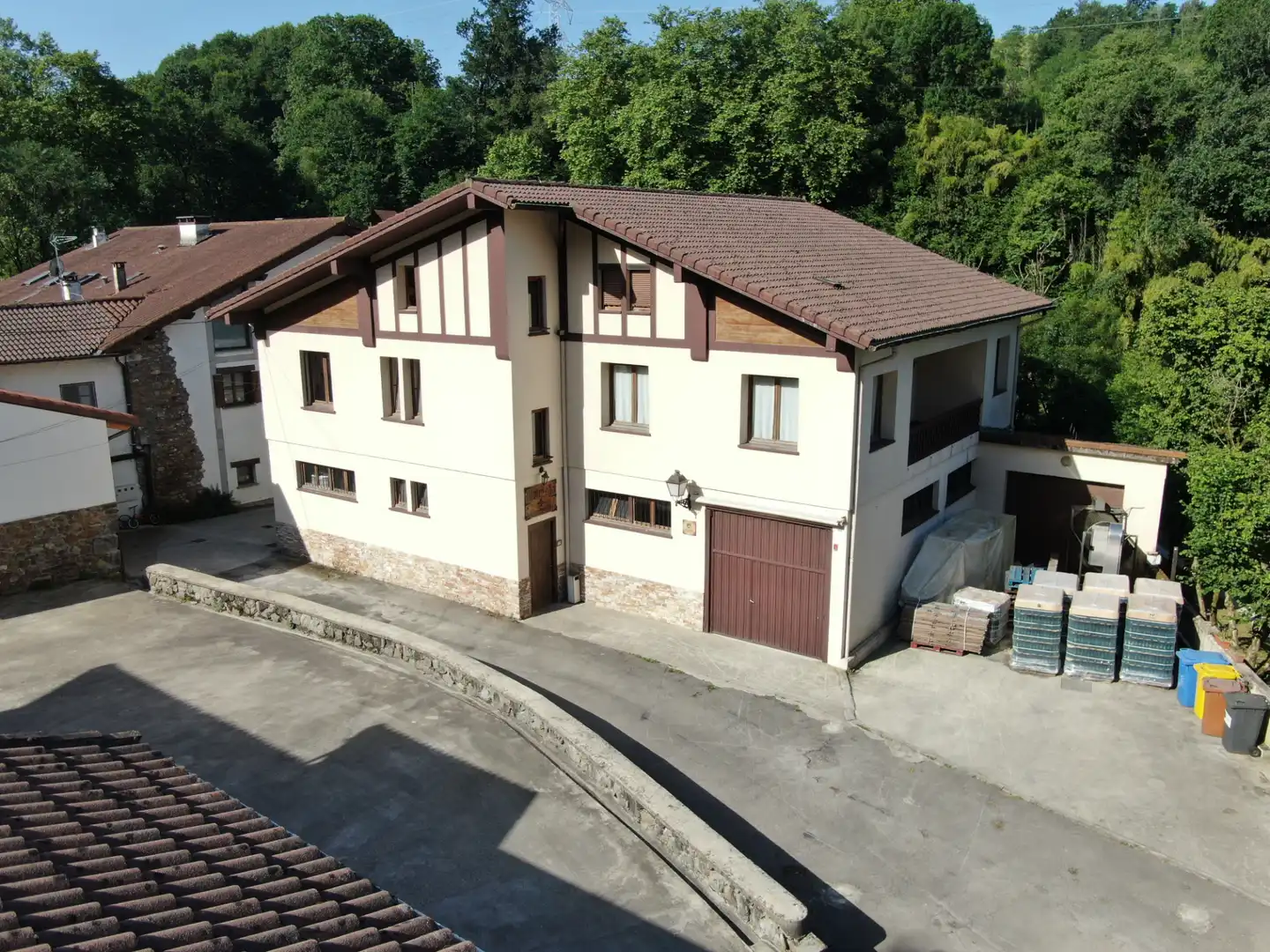 Vista exterior de Casa o chalet en venta en Hernani con Jardín privado, Terraza y Amueblado