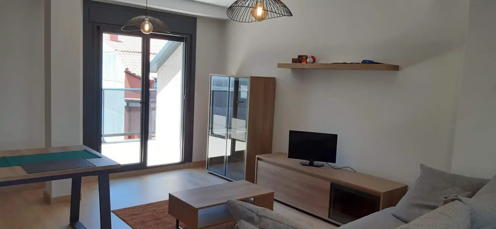 Sala d'estar de Àtic en venda en Pontevedra Capital  amb Aire condicionat