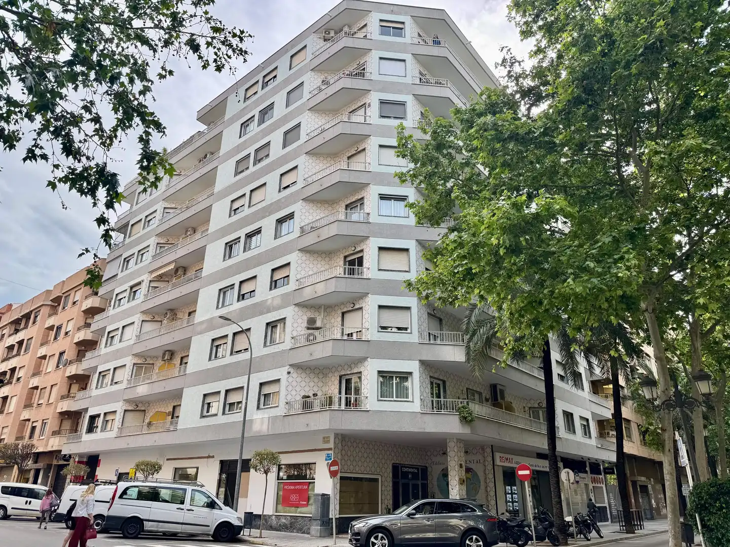 Exterior view of Flat for sale in Gandia  with Air Conditioner and Balcony