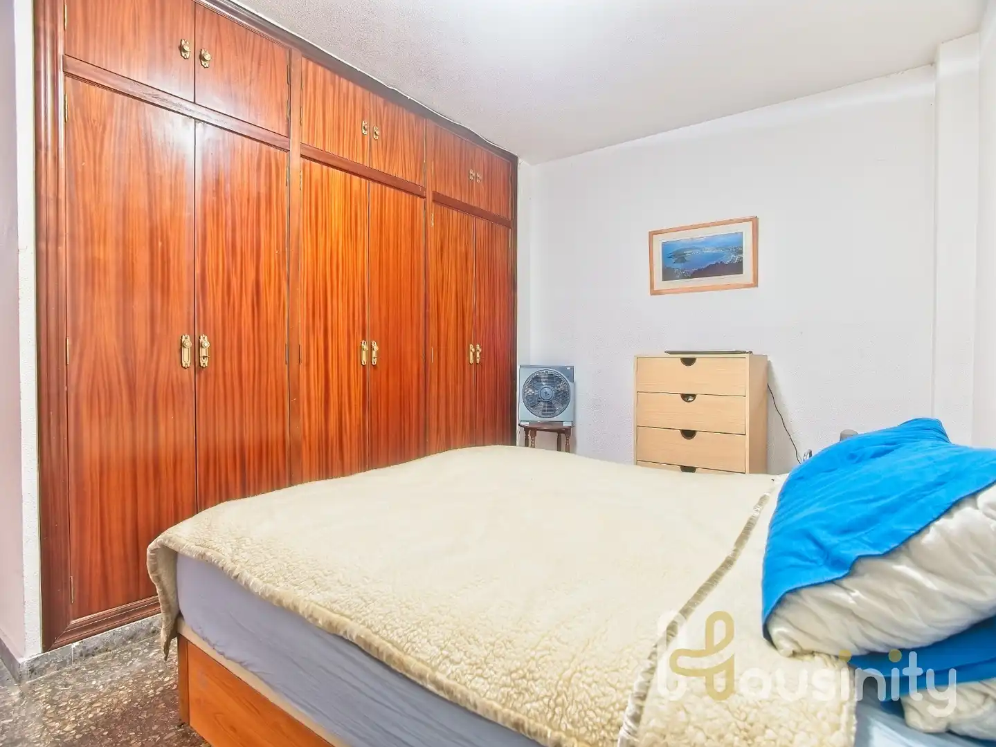 Bedroom of Flat for share in Valencia  with Furnished