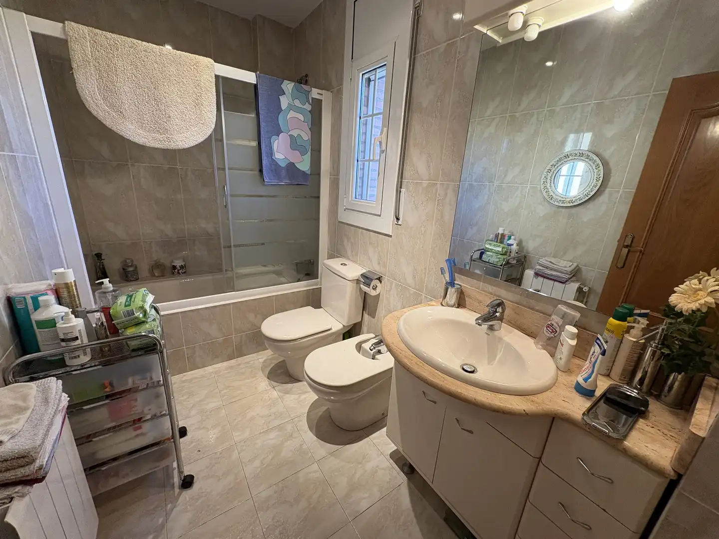 Bathroom of Houses for sale in Sant Cugat del Vallès  with Heating, Private garden and Terrace
