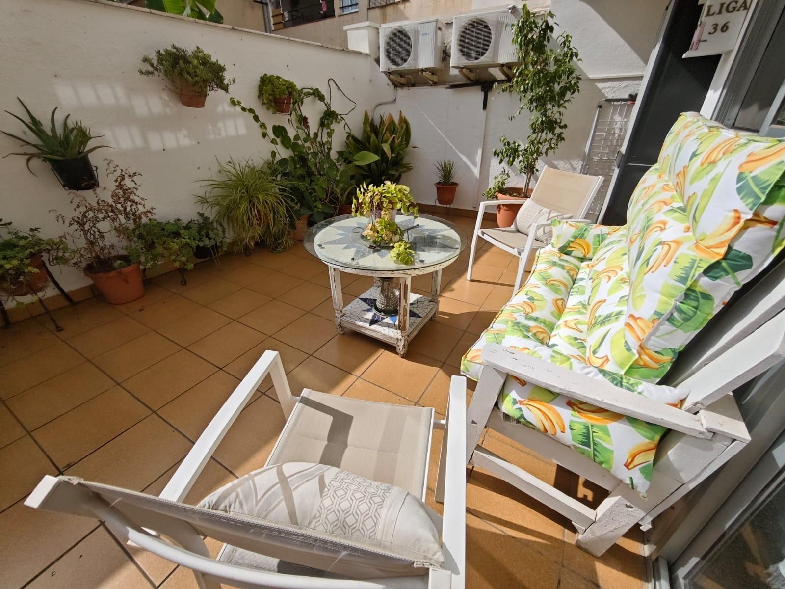 Terrace of Flat for sale in La Pobla de Mafumet  with Air Conditioner, Private garden and Terrace