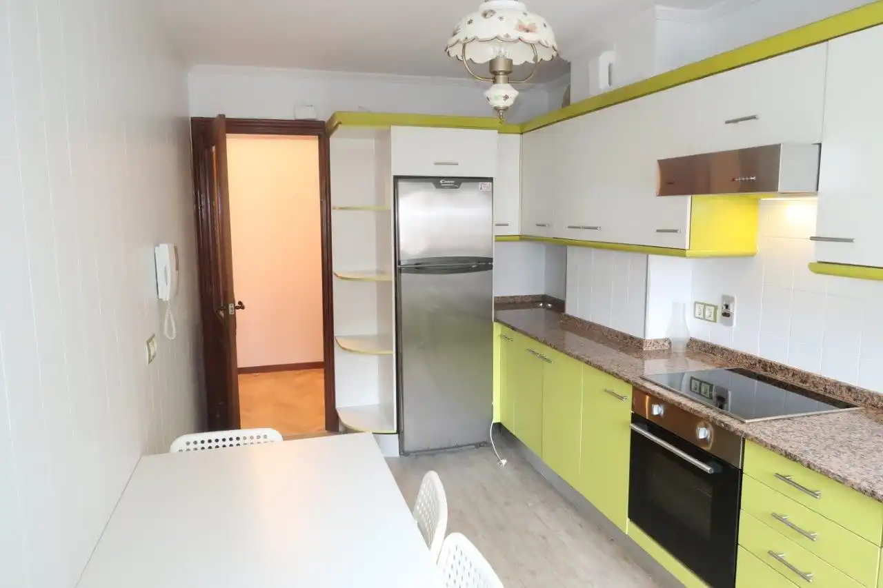 Kitchen of Flat for rent in A Coruña Capital   with Heating and Furnished