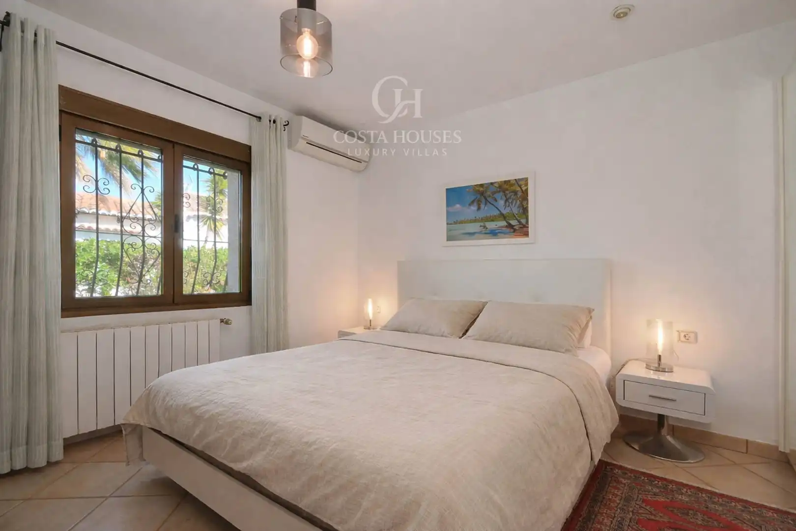 Bedroom of Houses for sale in Jávea / Xàbia  with Air Conditioner, Heating and Private garden