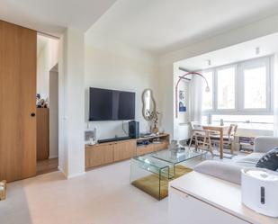 Living room of Flat for sale in  Madrid Capital  with Air Conditioner