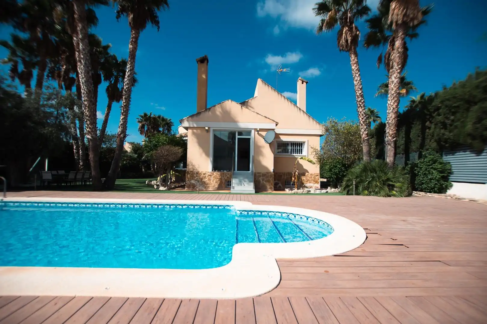 Piscina de Casa o chalet en venta en Mutxamel con Aire acondicionado, Calefacción y Jardín privado
