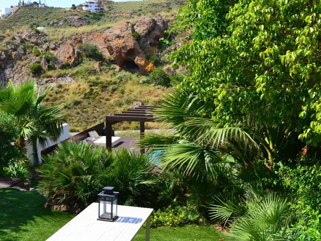 Jardí de Casa o xalet de lloguer en Las Negras