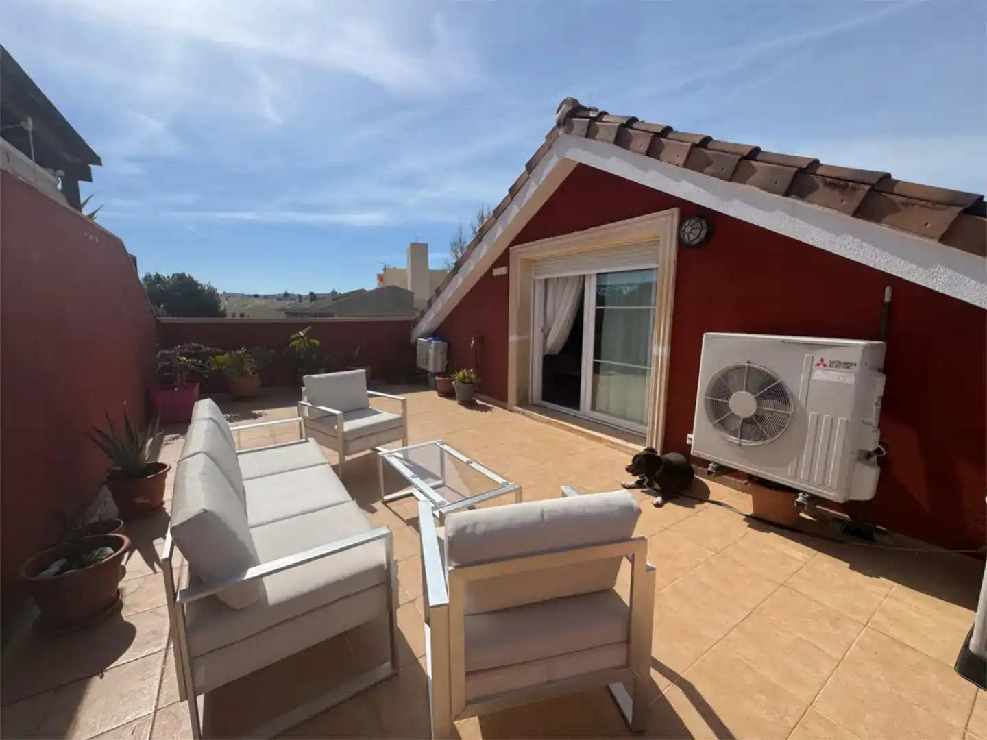 Terraza de Piso en venta en Jávea / Xàbia con Aire acondicionado, Trastero y Piscina