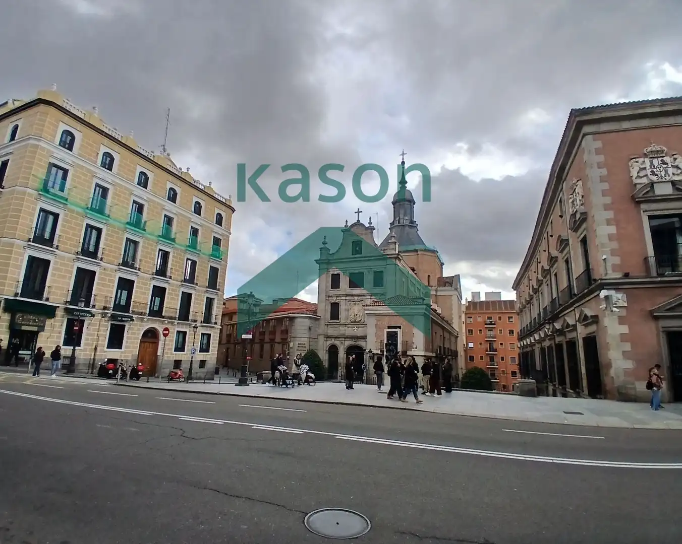 Exterior view of Flat for sale in Madrid  with Heating