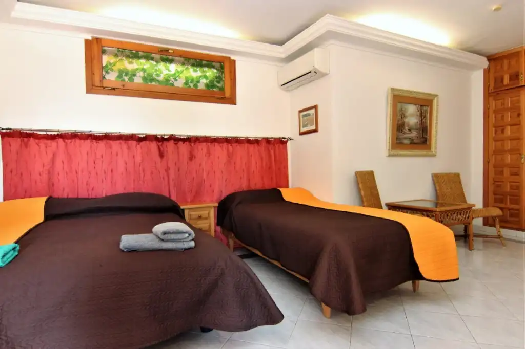 Bedroom of Houses for sale in Benissa  with Air Conditioner, Terrace and Storage room