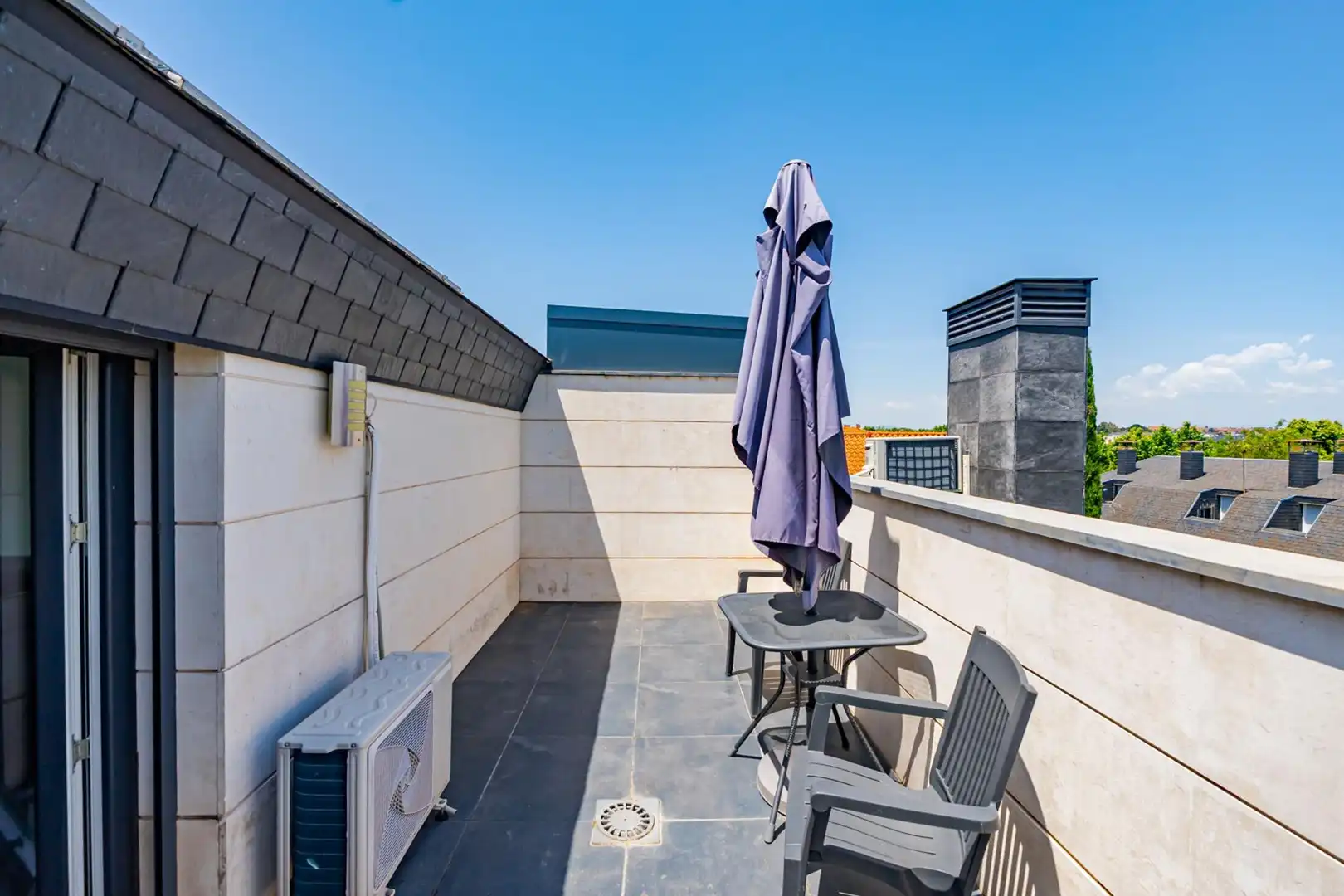 Terraza de Casa adosada en venta en Pozuelo de Alarcón con Aire acondicionado, Calefacción y Piscina