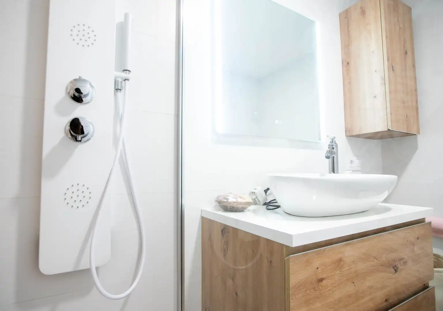 Badezimmer von Wohnung zum Verkauf in Estella / Lizarra mit Heizung, Terrasse und Möbliert
