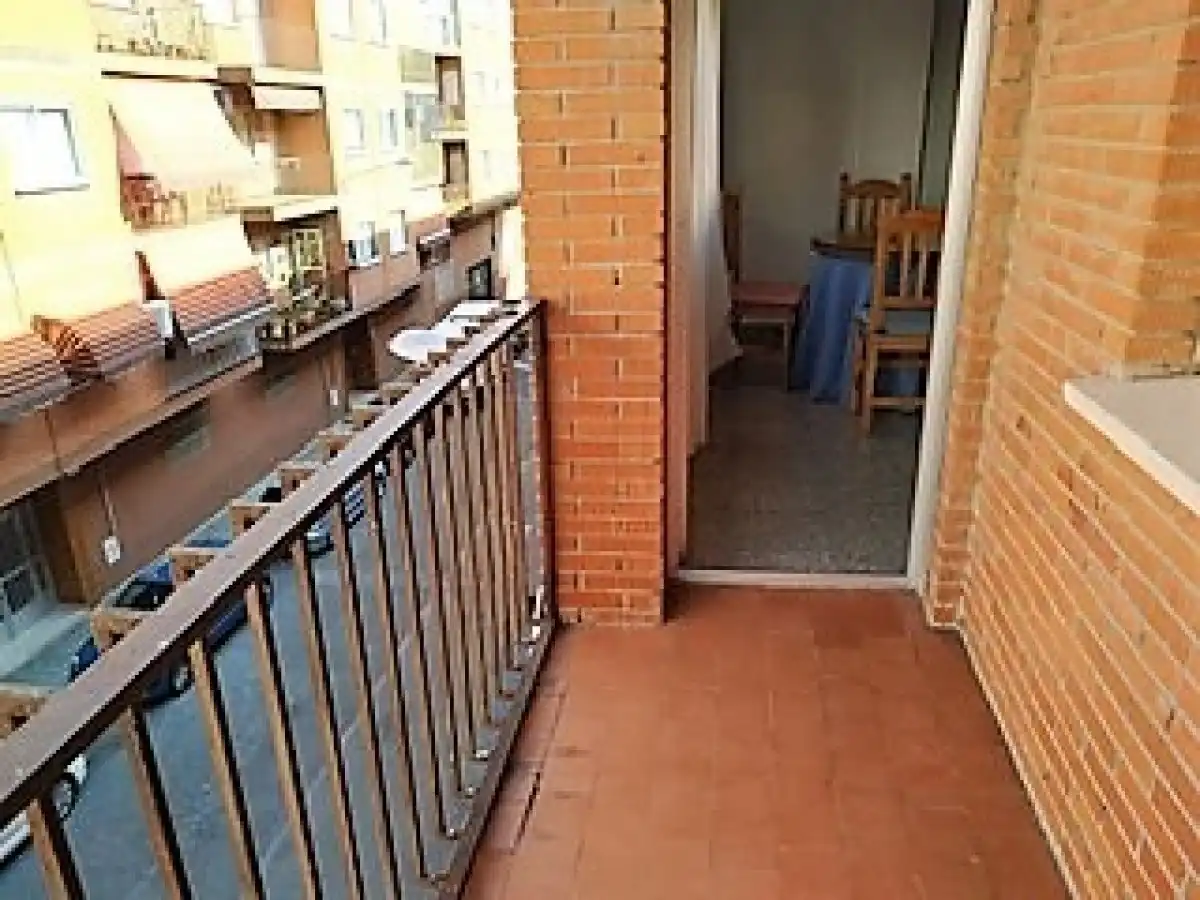 Terraza de Piso de alquiler en Plasencia con Terraza, Amueblado y Balcón